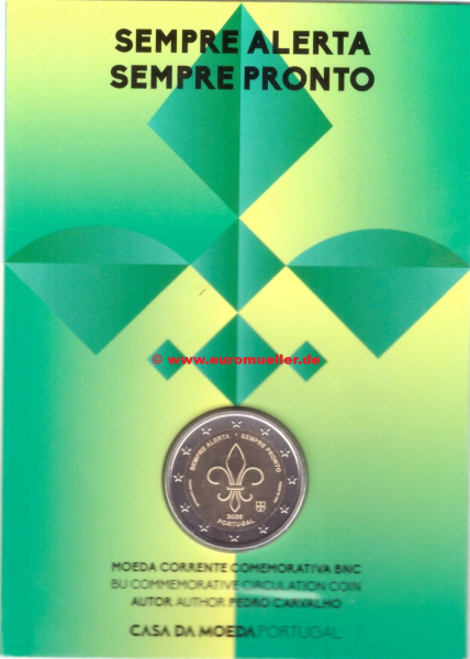 2 Euro Sondermünze Portugal 2025 Sempre bu.